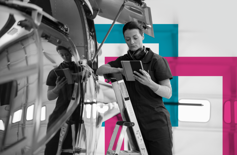 SINGLE-IMAGE_squares-female-engineer-with-tablet-checking-airplane_oct23
