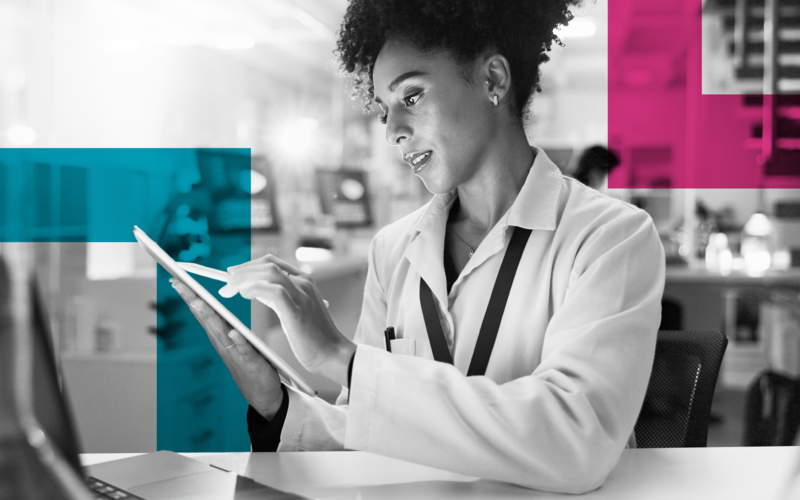 SINGLE-IMAGE_squares-woman-scientist-and-research-with-tablet-for-results_mar25
