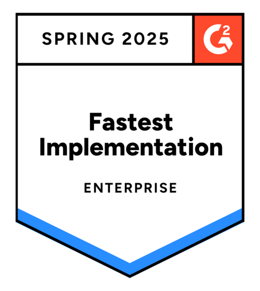 BADGE_G2-spring-2025-huddle-cloud-content-collaboration-fastest-implementation-enterprise-GoLiveTime_mar25